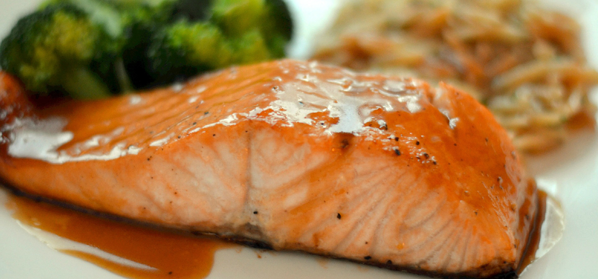 Salmon With Brown Sugar Glaze Postcards Magazine